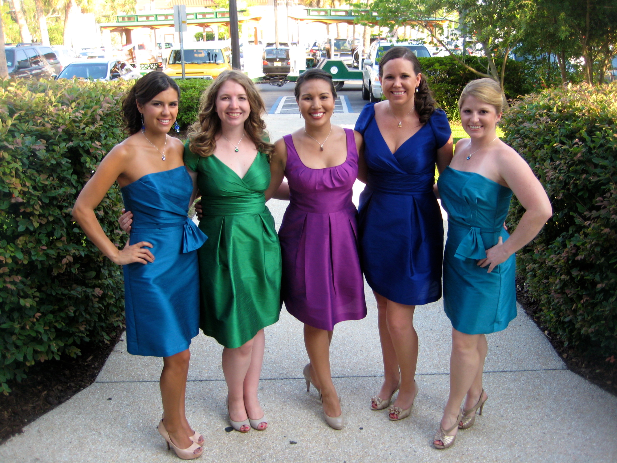 Different Colored Bridesmaid Dresses Ultimate Bridesmaid 5993