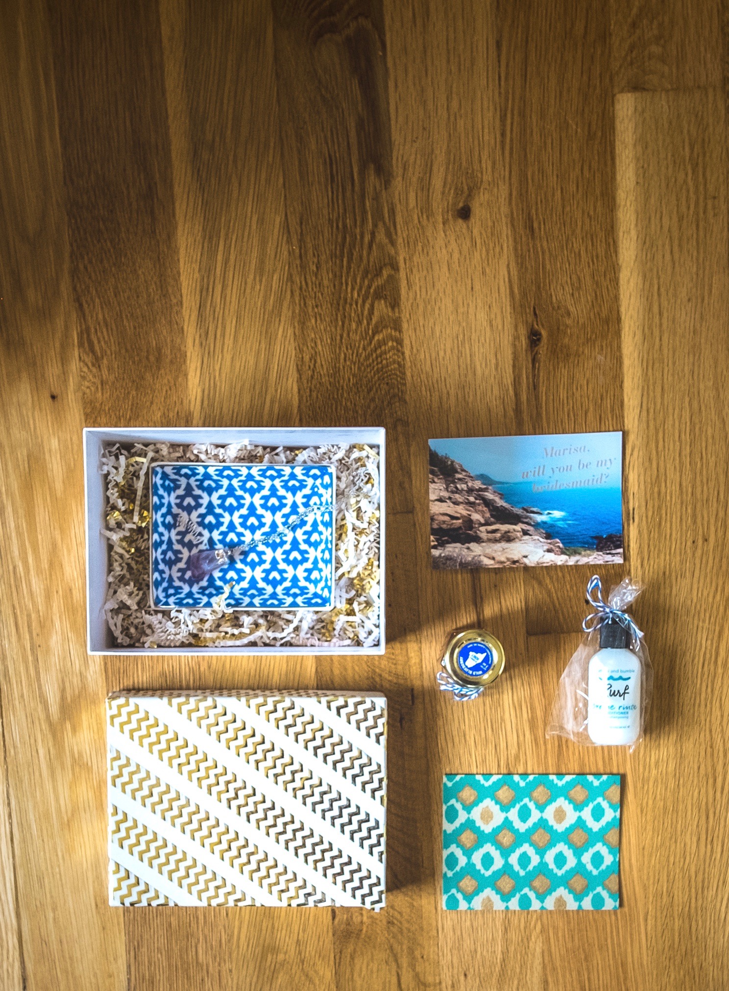 diy will you be my bridesmaid gift box